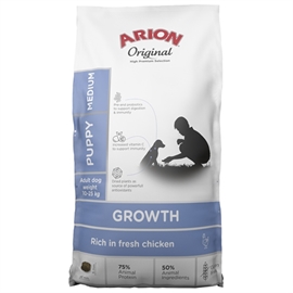 Arion Original Growth Chicken Medium 12 kg.